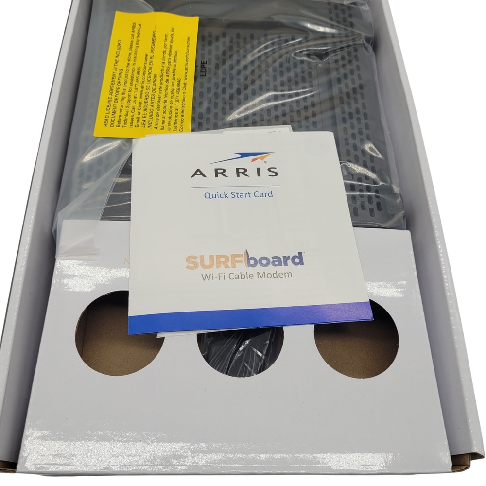 ARRIS SBG10 DOCSIS 3.0 Modem Router Combo – AC1600 WiFi, Xfinity/Cox, 400Mbps - Picture 5 of 13